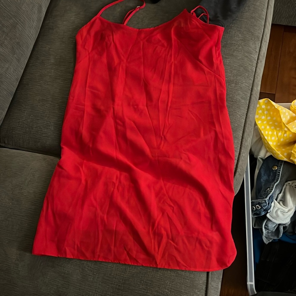 Sandro little red dress